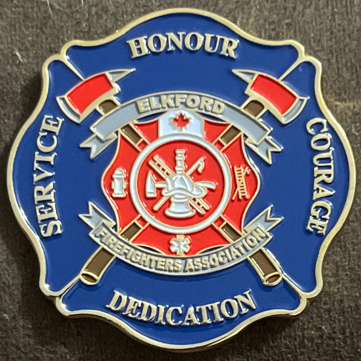 Elkford Fire Department — back
