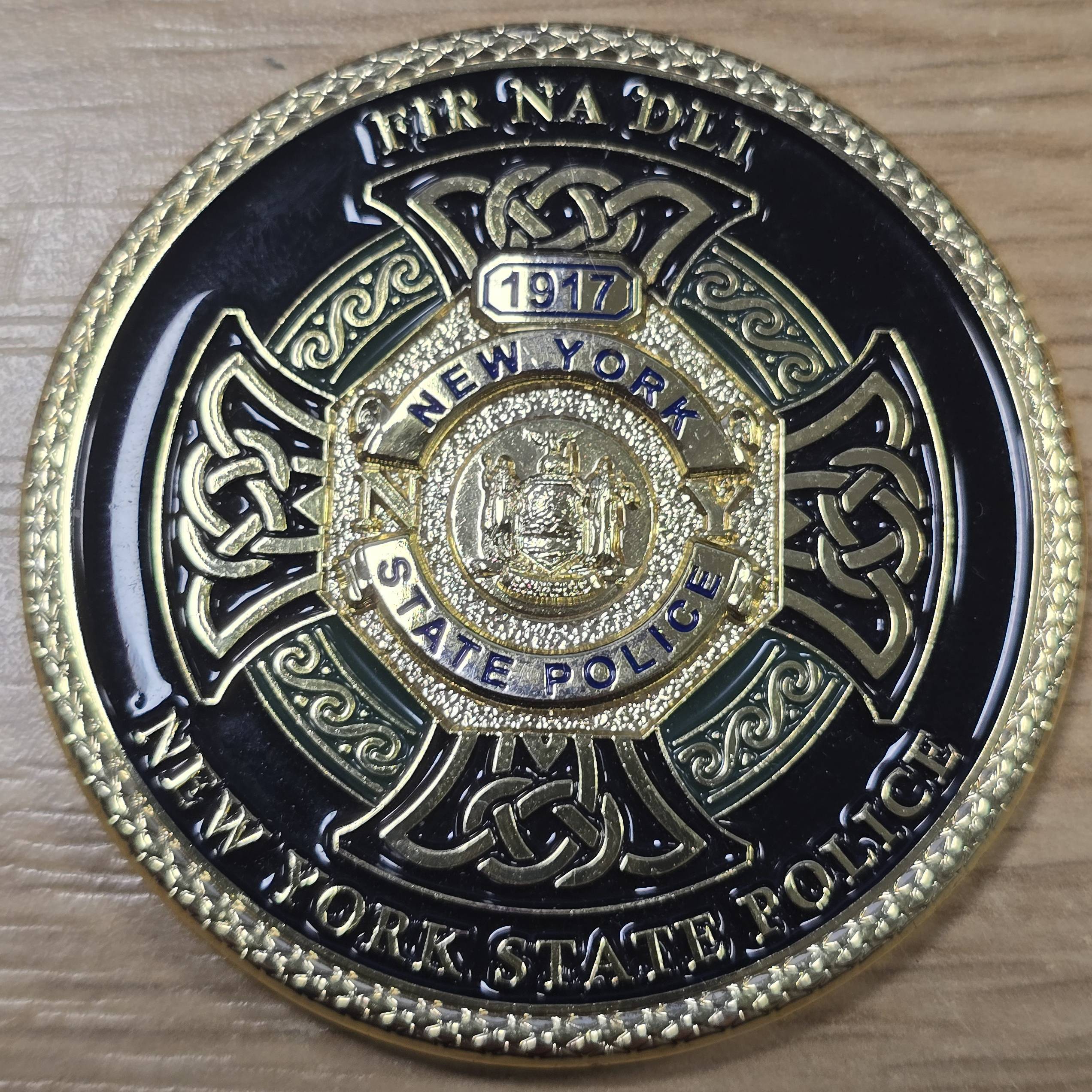 New York State Trooper — back