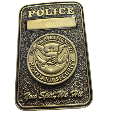 US Department of Homeland Security HSI/ICE Shield