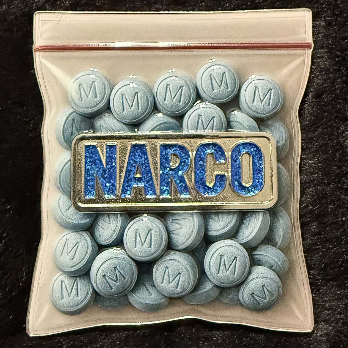 Town of Honea Path Police Department Narco Pill Bag (Nickle Variant) — front