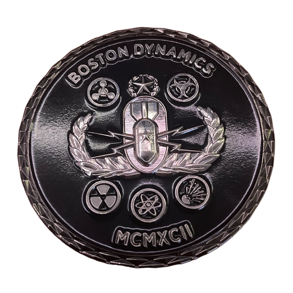 Boston Dynamics Coin — front