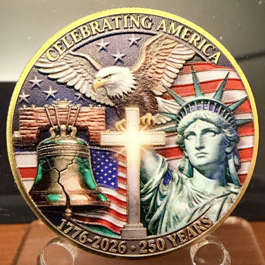 250th USA — back