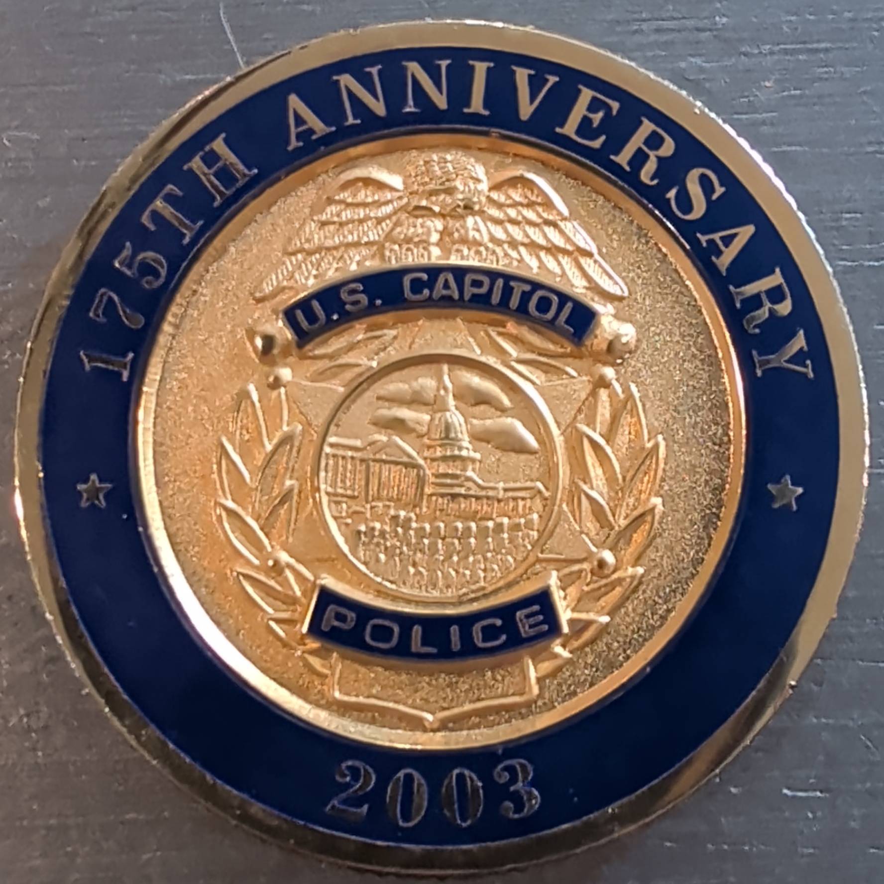U.S. Capitol Police 175th Anniversary — front