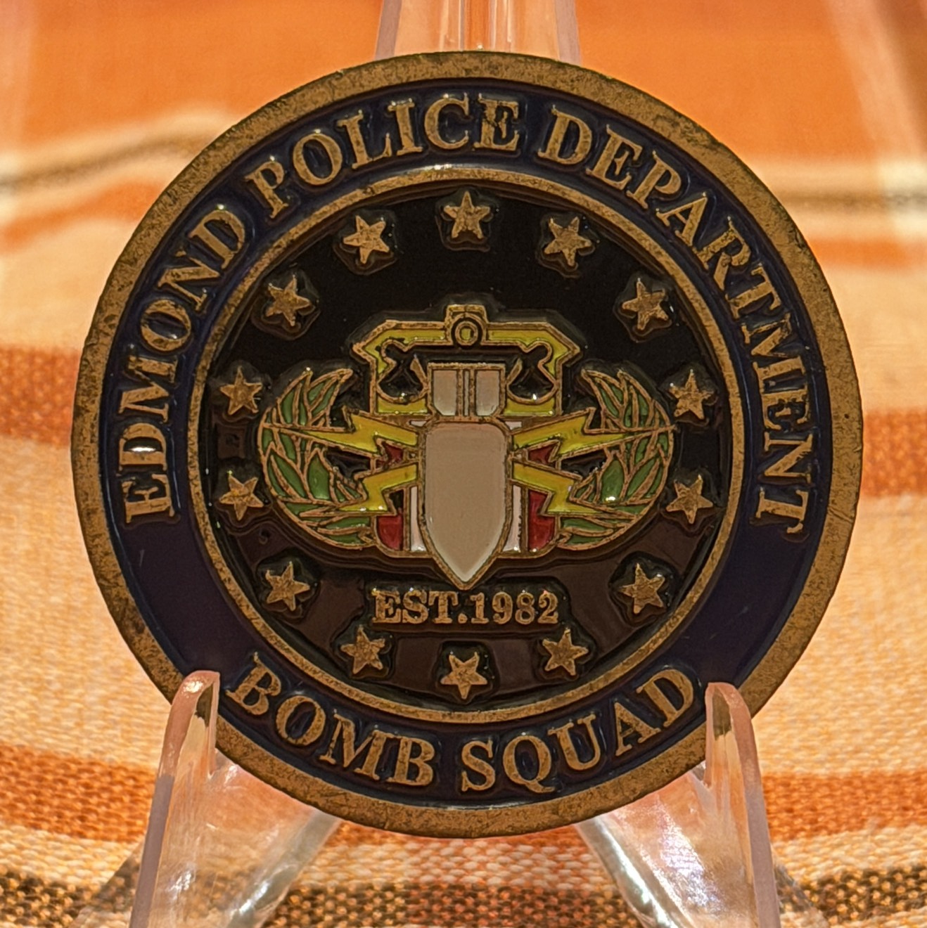Edmond Police Bomb Squad — front