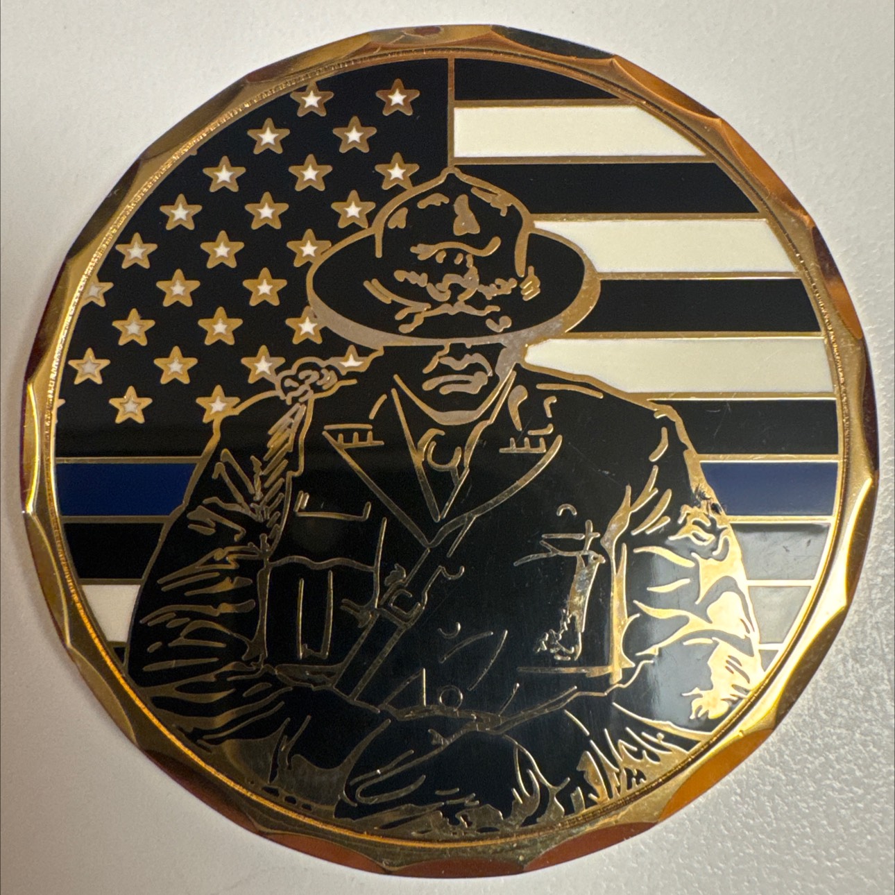 Iowa State Police Honor Guard — back