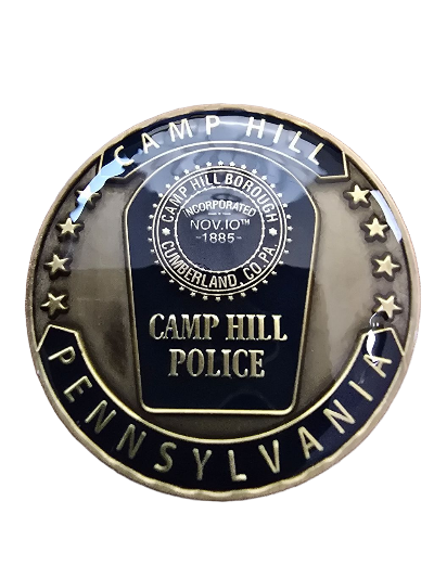 Camp Hill Police department challenge coin