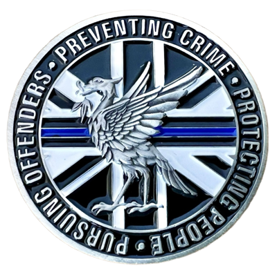 Merseyside Police Challenge Coin