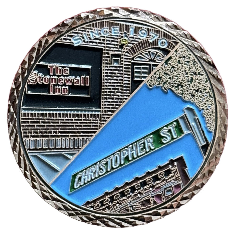 NYPD 6th Precinct Greenwich Village Pride Heritage — back