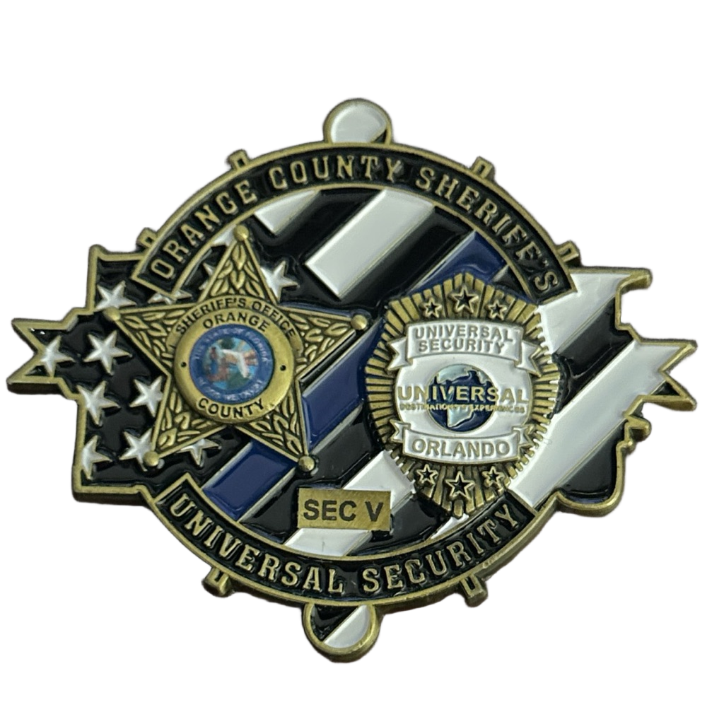 Universal studios security and Orange County sheriffs office — front