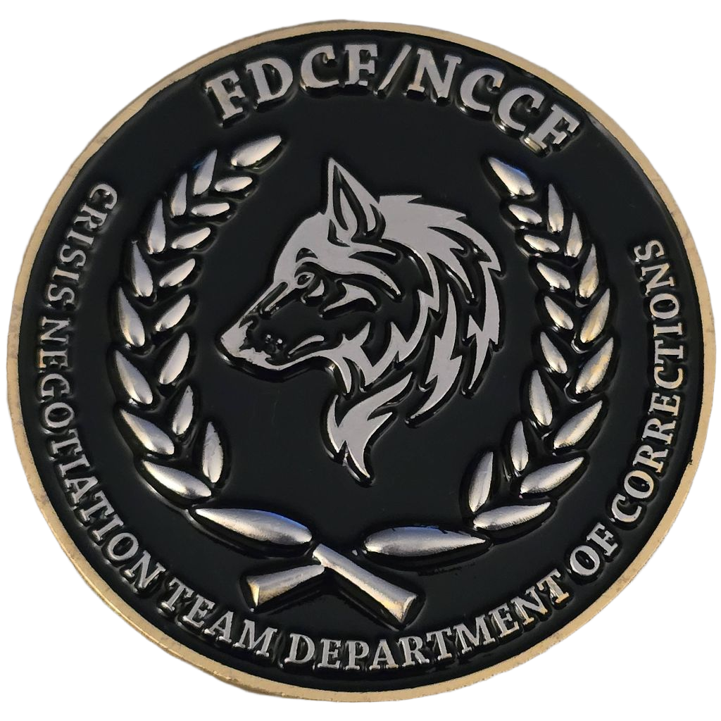Empathy Influence Negotiator Rapport Challenge Coin — back