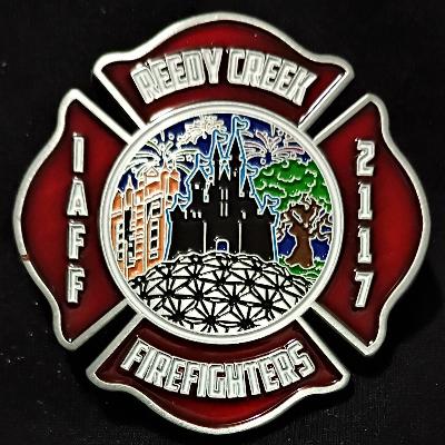 Reedy Creek Firefighters Challenge Coin