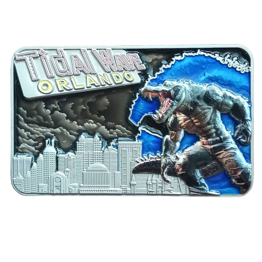 ICE Operation Tidal Wave Challenge Coin — front
