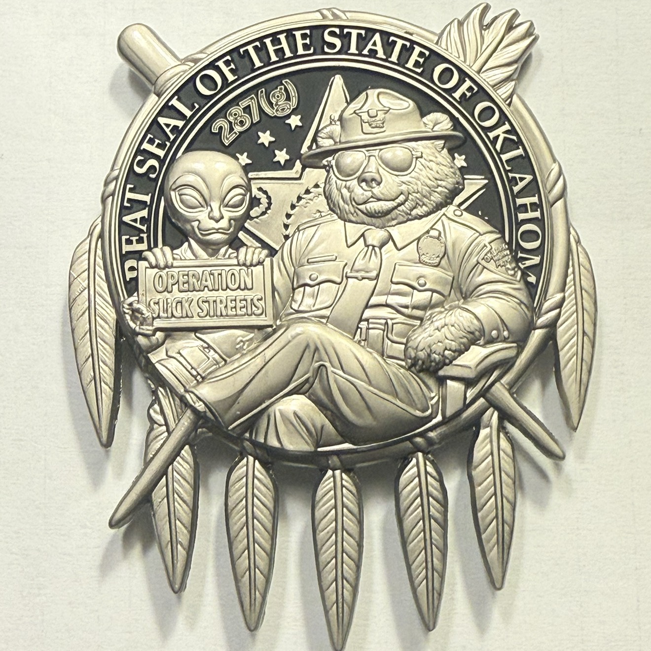 Immigration and Customs Enforcement/Oklahoma Highway Patrol Operation Guardian — back