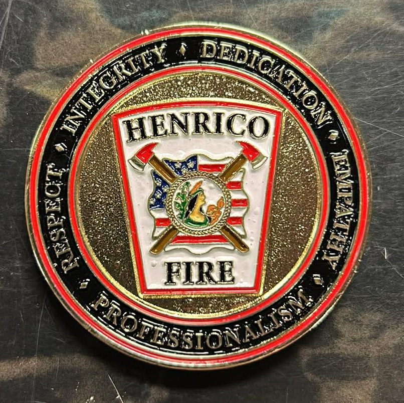 Henrico Fire Hazmat Team EOW — front