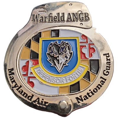 Warfield ANGB Maryland Air National Guard Challenge Coin