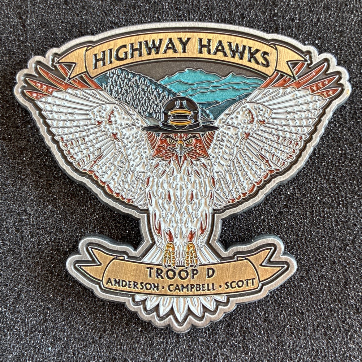 THP District 1/Troop B - Highway Hawk — back