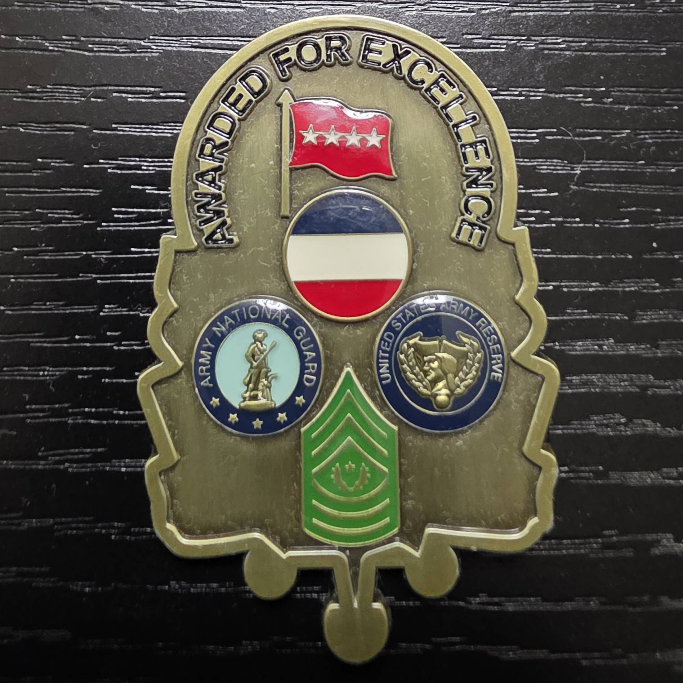 FORSCOM Coin — back