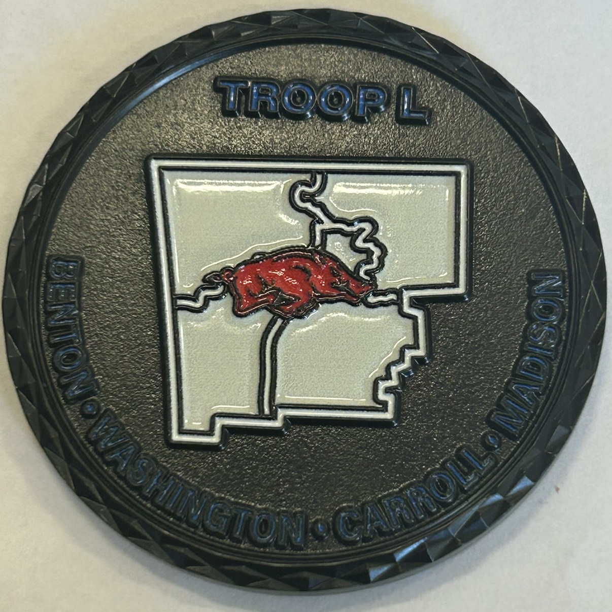Arkansas State Police Troop L — back