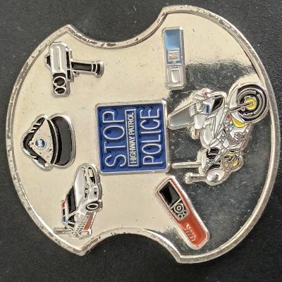 Highway Patrol Social Coin