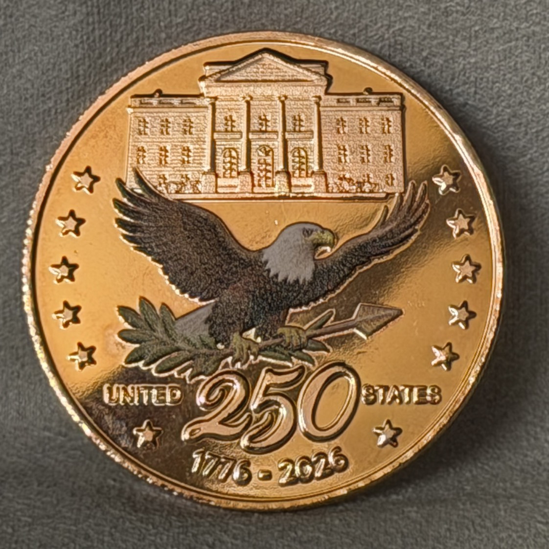 250th USA — back
