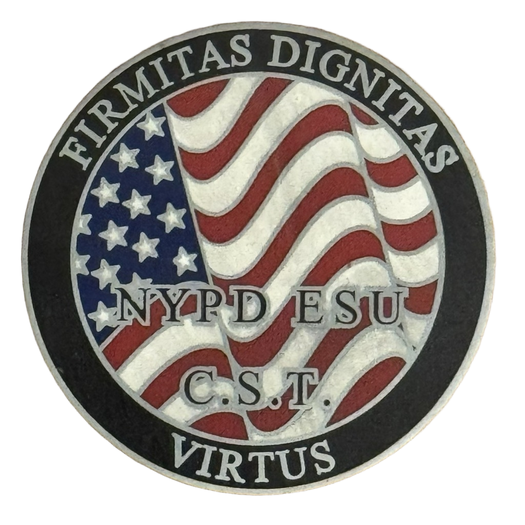 NYPD ESU Counter Sniper Team — back
