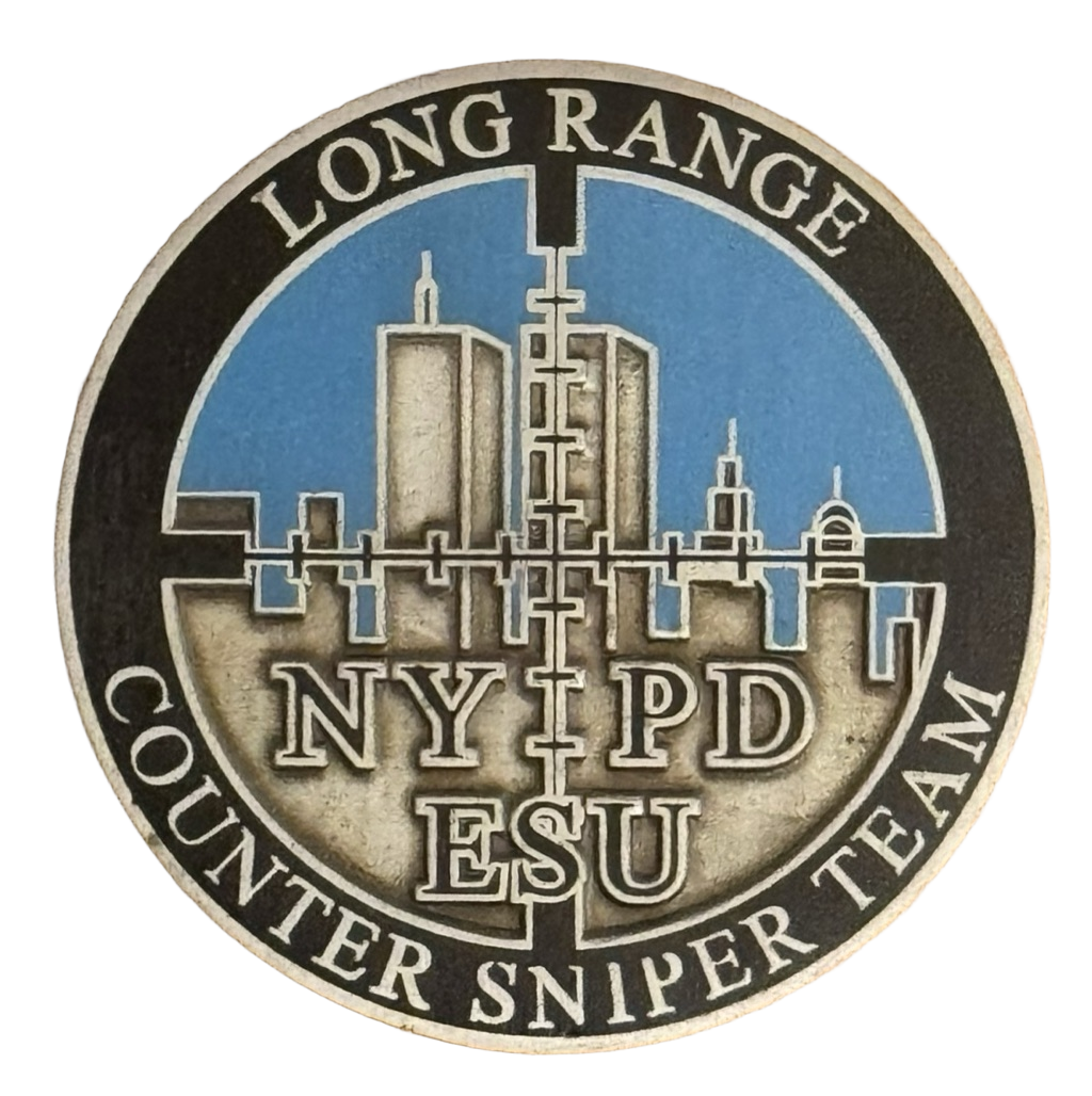 NYPD ESU Counter Sniper Team — front