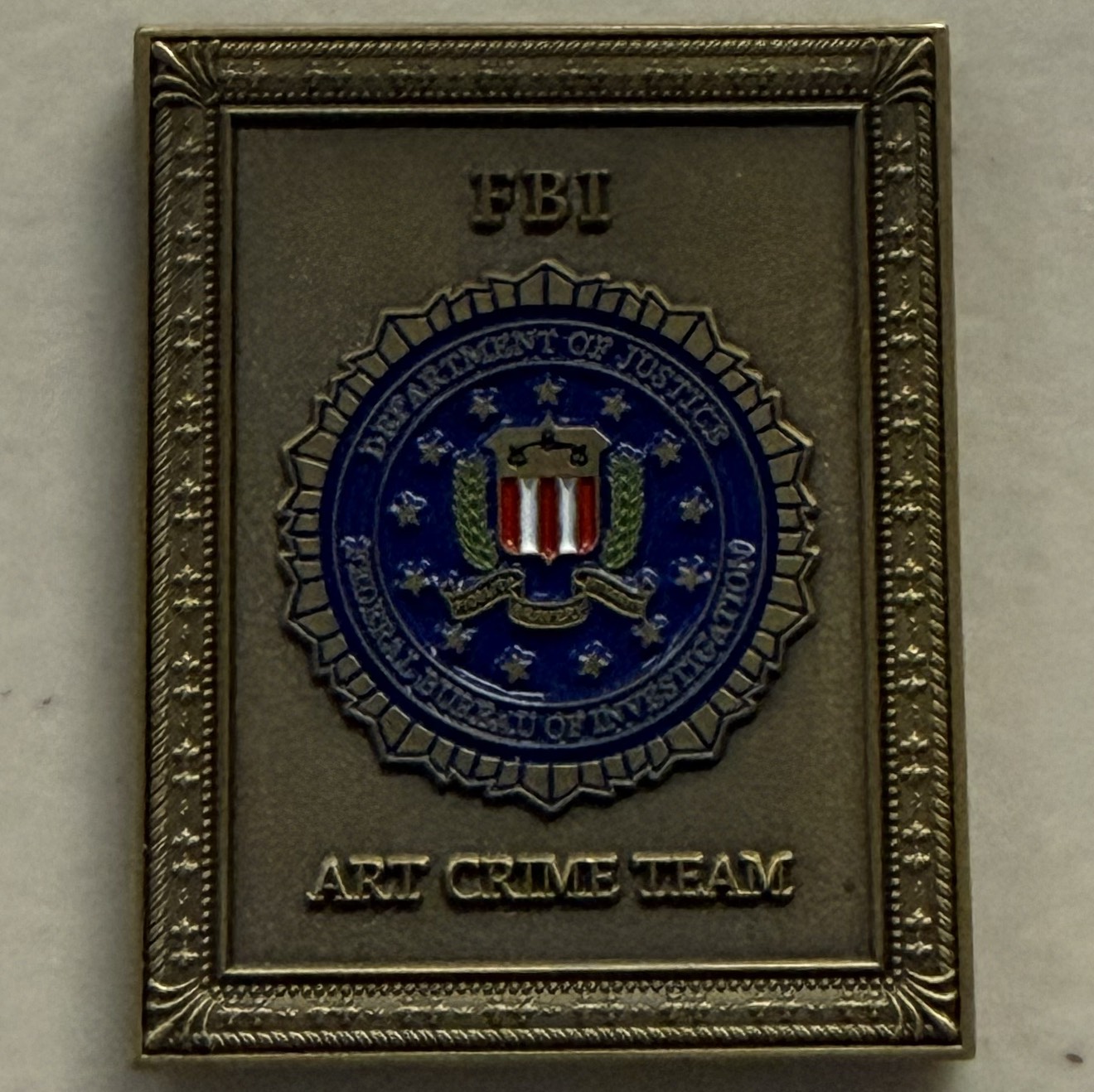 Federal Bureau of Investigation Art Crime Team — front