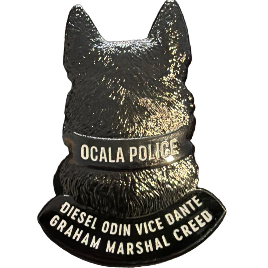Ocala Police Department - Black Variant — back