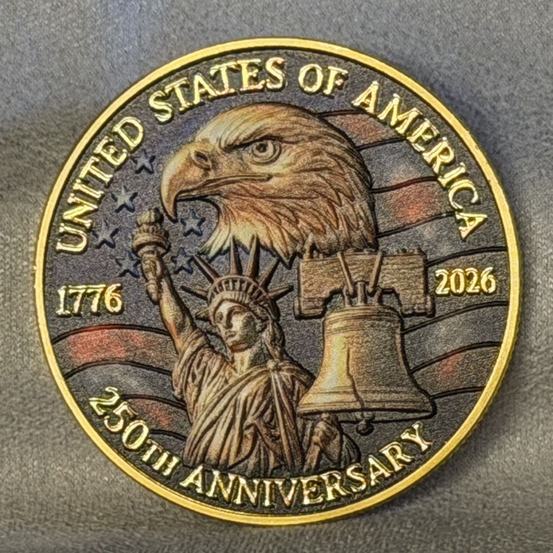 250th USA — back