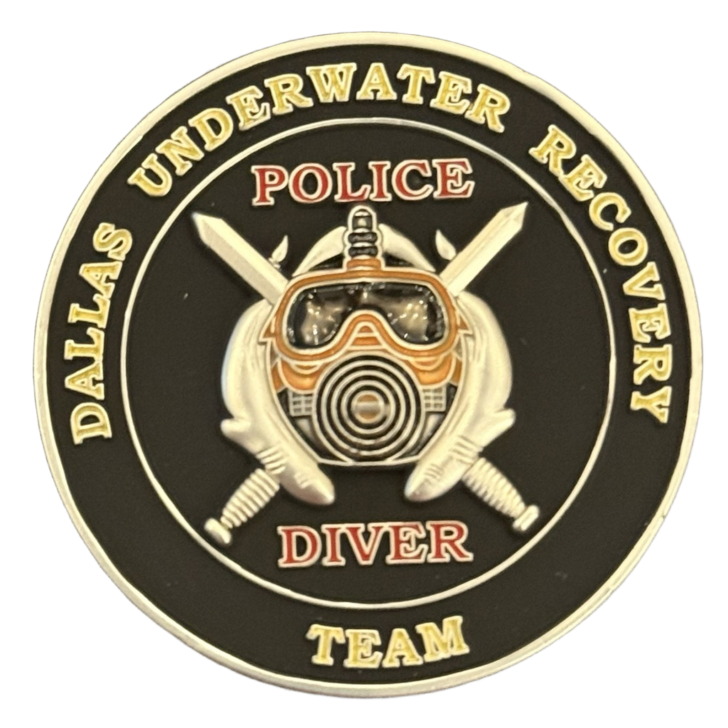 Dallas Police Department Underwater Recovery Team — front