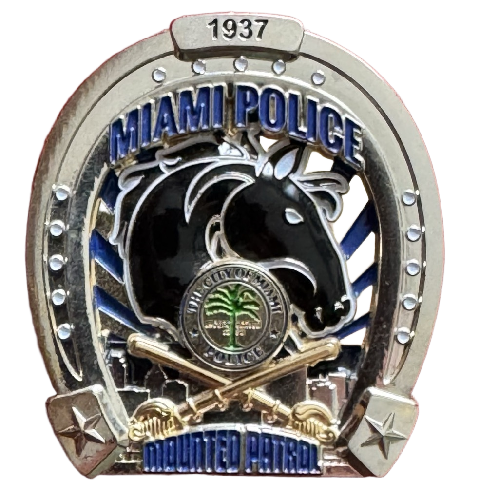 Miami Police Mounted Patrol — front