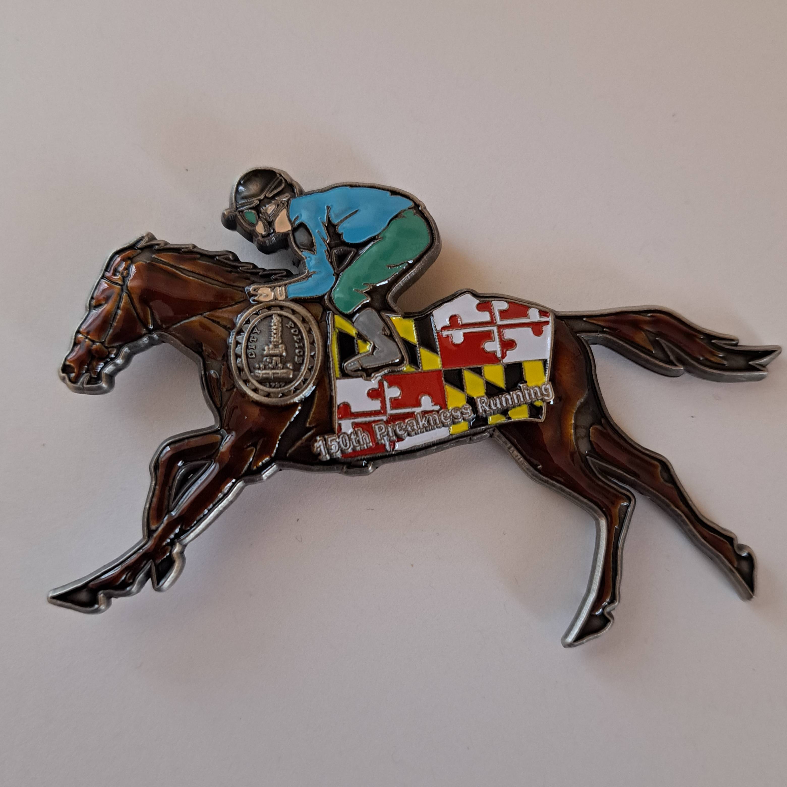 150 Anniversary of Preakness Horse Race — back