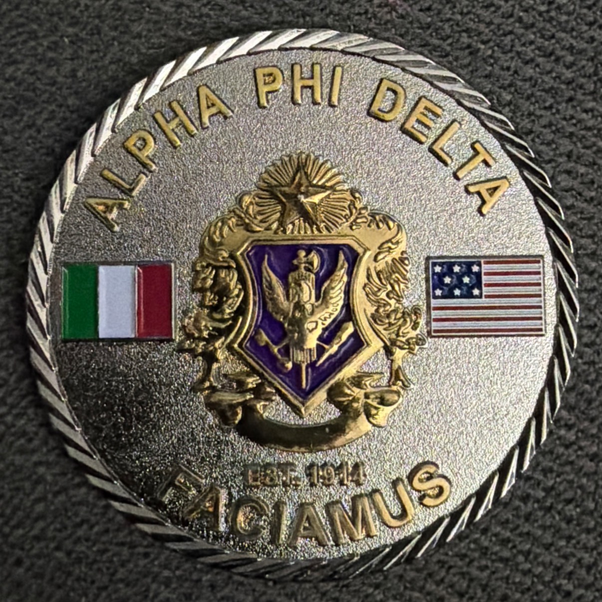 Delta Epsilon — front