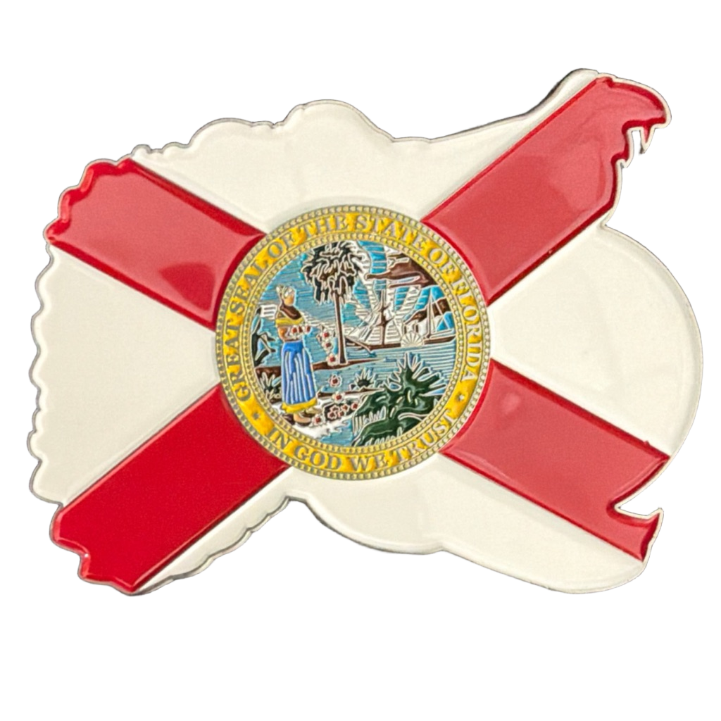 FWC - Gator with Florida Seal — back