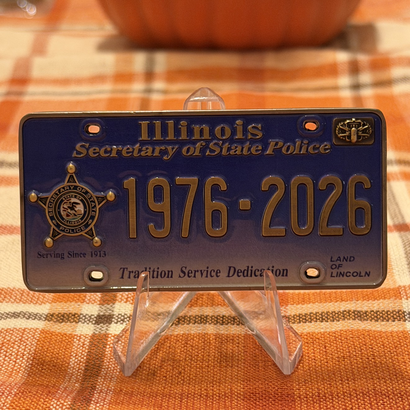 Illinois Secretary of State bomb Squad 50th Anniversary — back