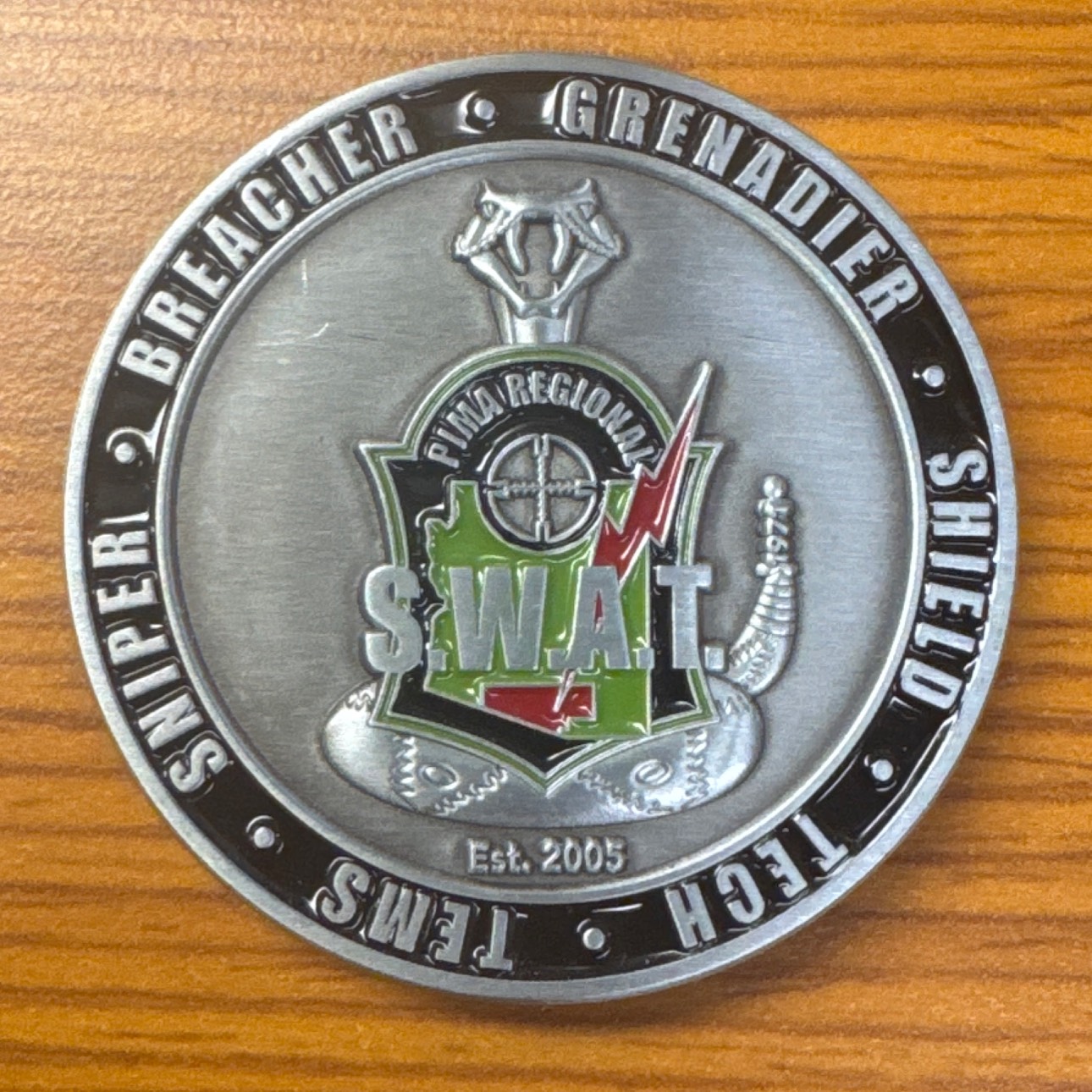Pima Regional SWAT — front