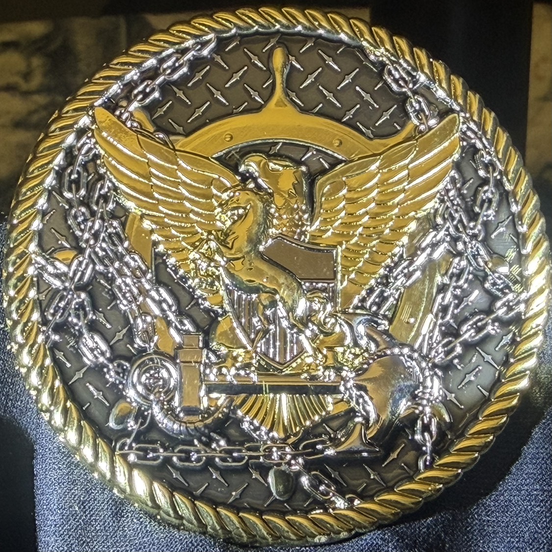 Navy — front