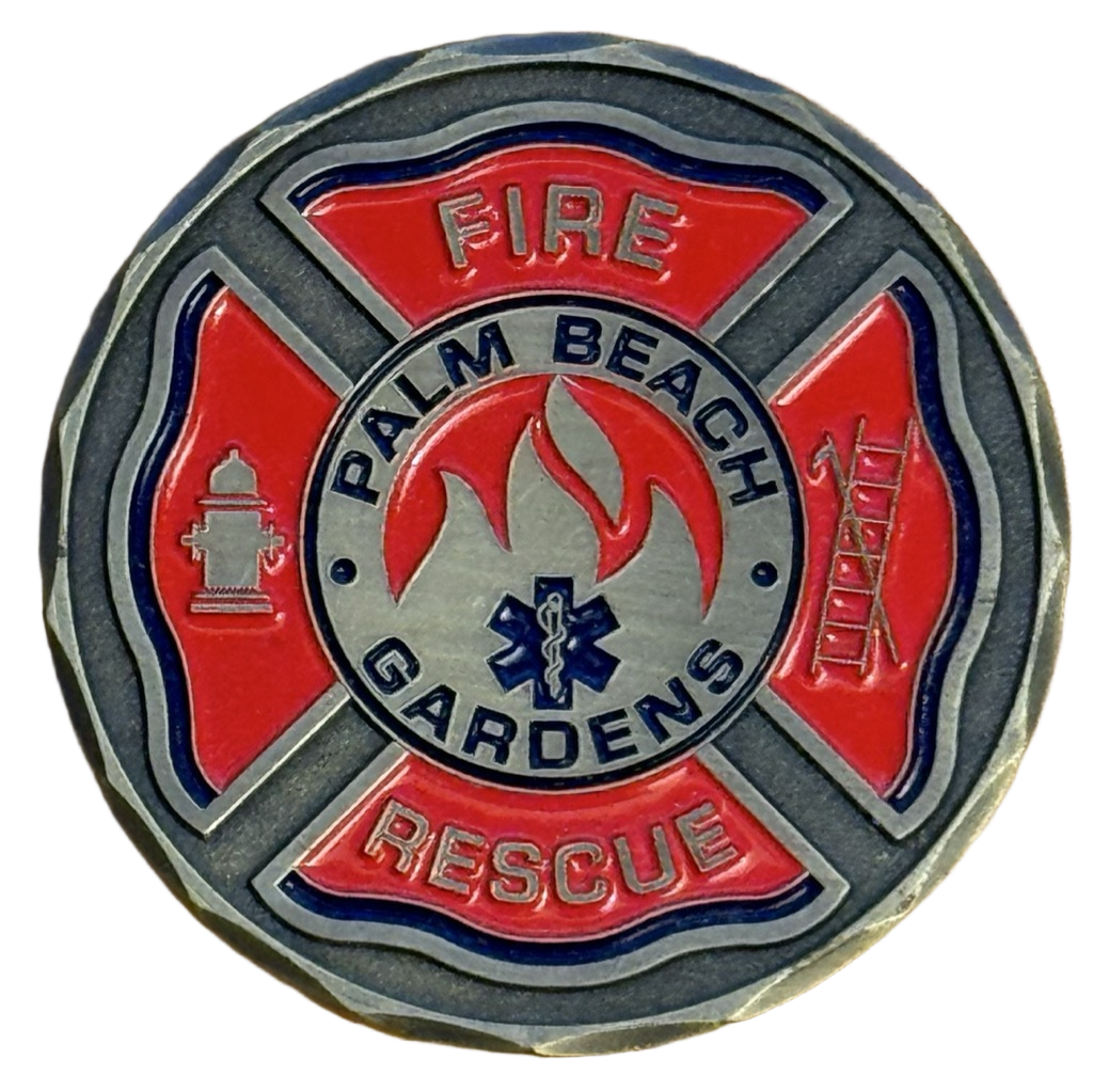 Palm Beach Gardens Fire Rescue -Florida — back