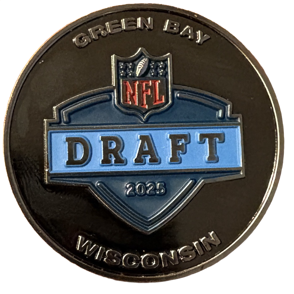 Austin Straubel Airport Public Safety Draft Coin — back