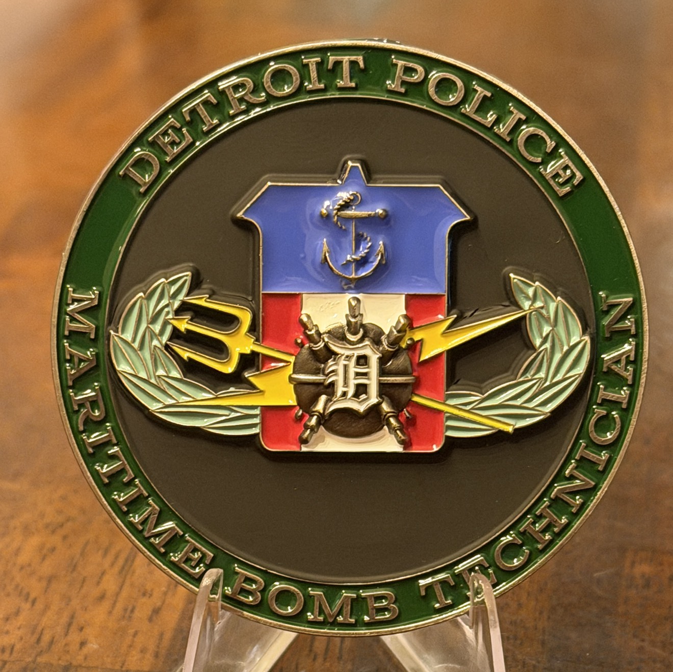 Detroit Maritime Bomb Tech — front