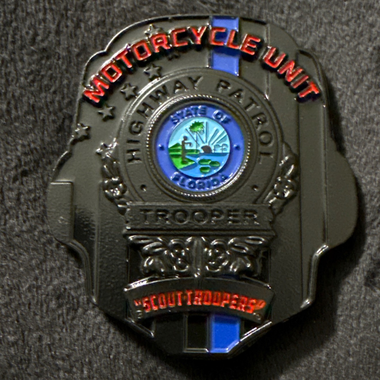Florida Highway Patrol Scout Troopers — back