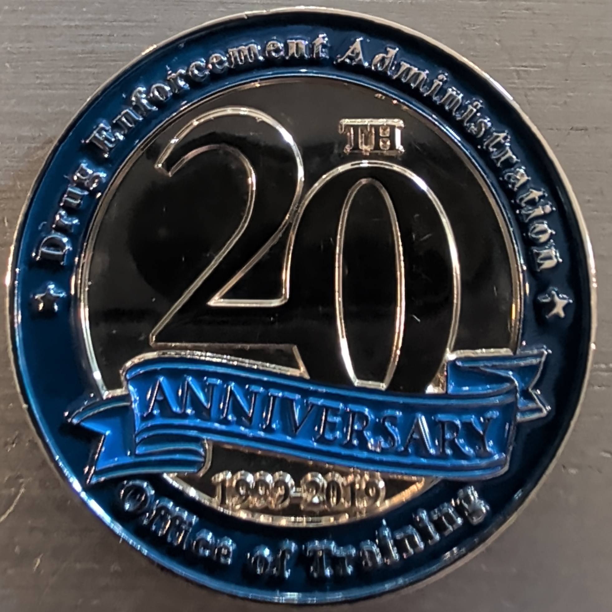 DEA Training Office 20th Anniversary — back