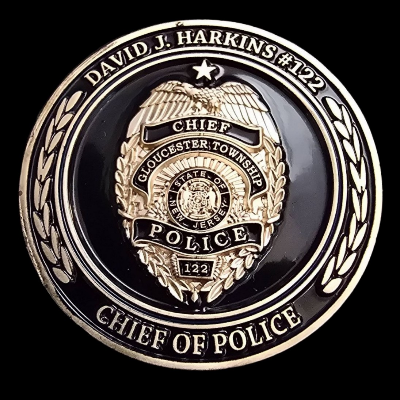 Gloucester Township Police Chief of Police Challenge Coin