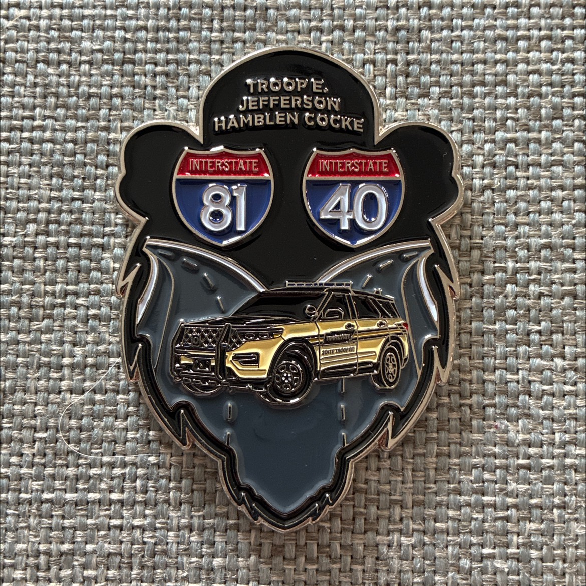 THP District 5/Troop E — back