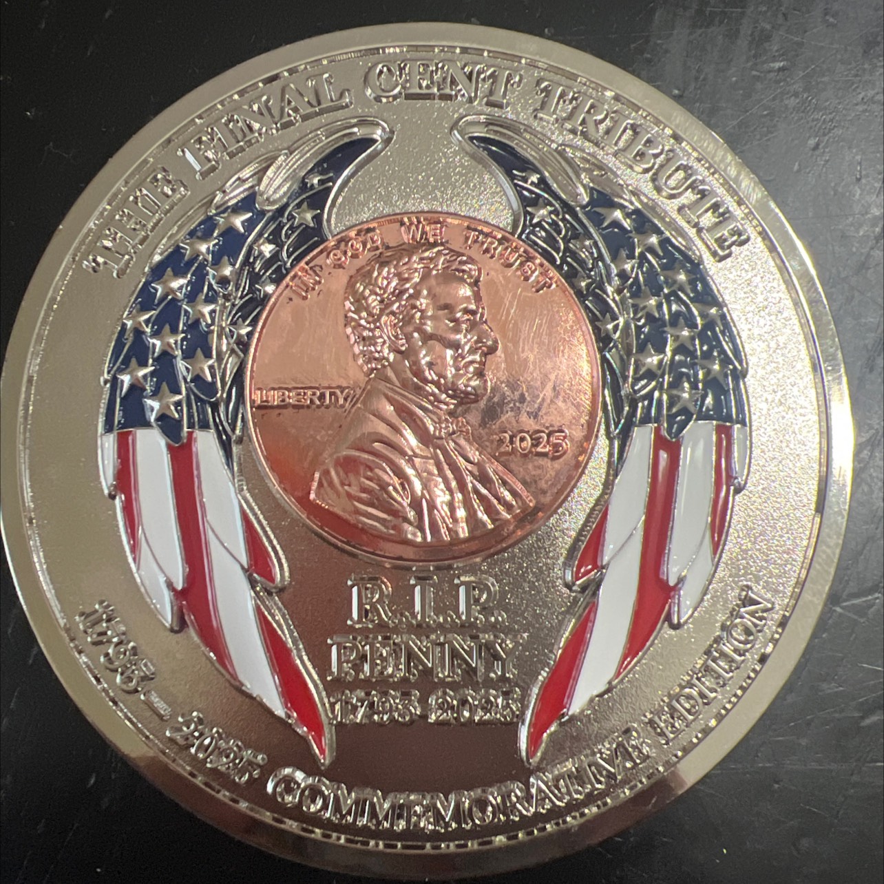Death of the Penny — back