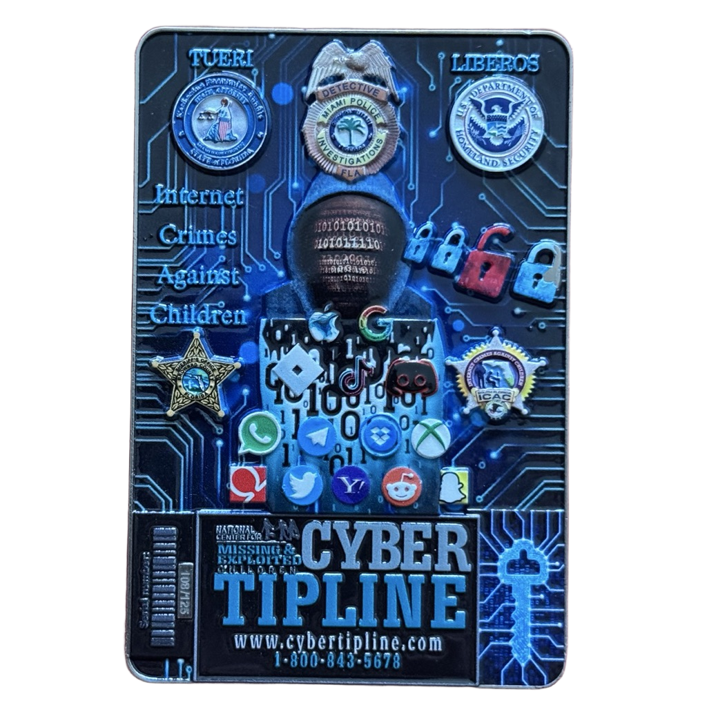 Miami Police ICAC Internet Crimes against Children — back
