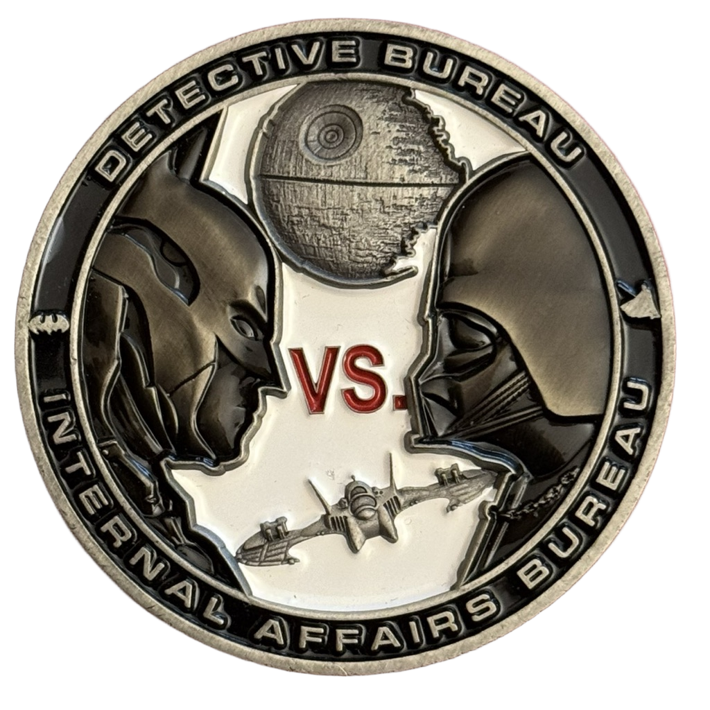 NYPD Internal Affairs Bureau Greatest Detectives vs. The Dark Side — back