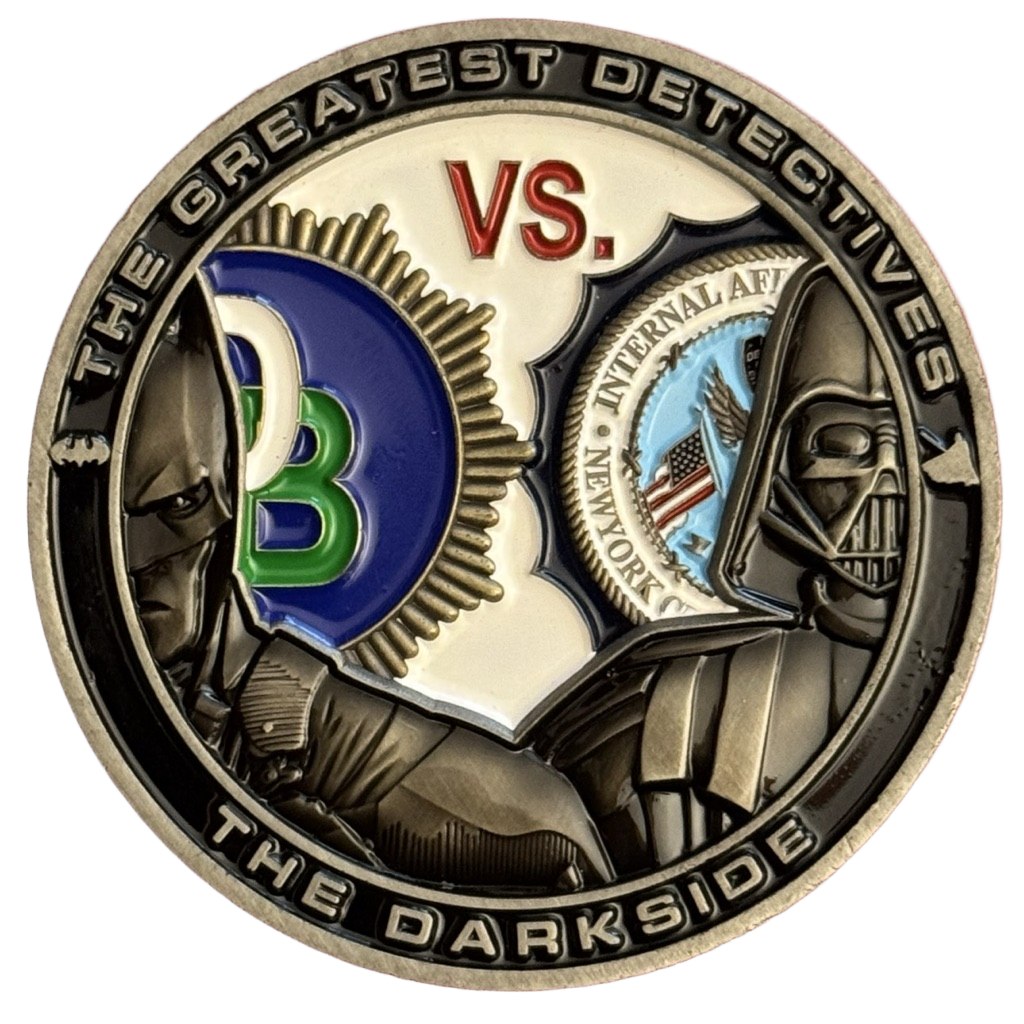 NYPD Internal Affairs Bureau Greatest Detectives vs. The Dark Side — front