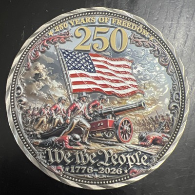 US 250th Anniversary Coin