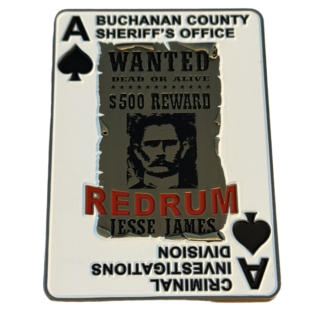 Buchanan County Sheriff's Office Criminal Investigations Division — back